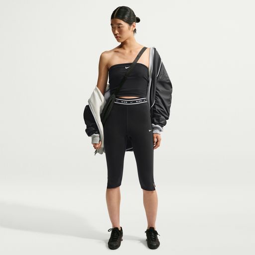 Nike Sportswear Chill Jersey - Women's Tight High-Waisted Capri Leggings