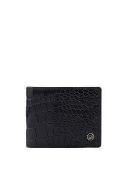 Da Milano - Men Leather Textured Black Wallet