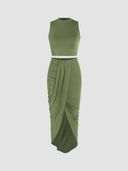 Green color option, Sold out, Currently selected