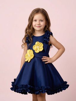 MIAKKI - Blue Tiara Dress