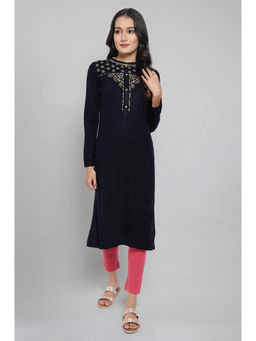 Aurelia - Teal Winter Kurta
