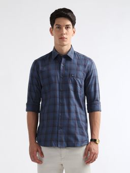 Arrow Sports - Men's Tartan Checked Twill Shirt