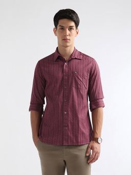 Arrow Sports - Men's Original Textured Floral Printed Shirt