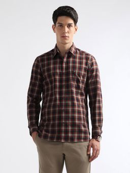 Arrow Sports - Men's Tartan Checked Twill Shirt