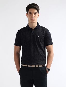 Arrow Sports - Men's All-Over Printed Regular Fit Polo T-Shirt