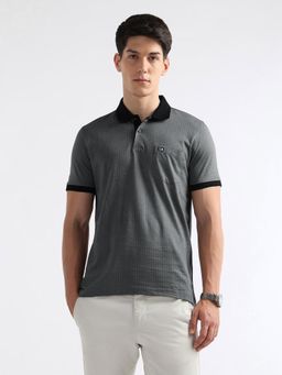 Arrow Sports - Men's Geometric Printed Regular Fit Polo T-Shirt