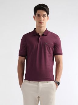 Arrow Sports - Men's Geometric Printed Regular Fit Polo T-Shirt