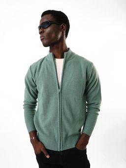 High Star - Men's Solid Regular Fit High Neck Full Sleeves Sweater