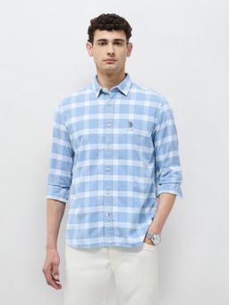 U.S. Polo Assn. Denim Co. - Men's Buffalo Checked Corduroy Shirt