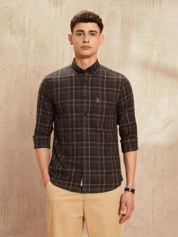 U.S. POLO ASSN. - Men's Tartan Checked Tailored Fit Shirt