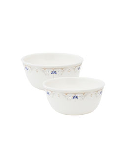 Corelle - Asia Collection Gold Series Blooming blue 828ml Curry Bowl Pack of 2