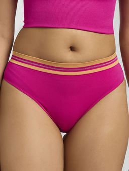 FEIER - Pink Women Sparkle Thong