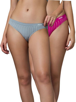 FEIER - Multi-Color Women Swirl Bikini (Pack of 2)