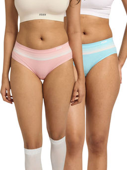 FEIER - Multi-Color Everyday Stripe Hipster (Pack of 2)