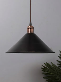 Homesake - Black Barn Metal Ceiling Pendant Lamp Copper