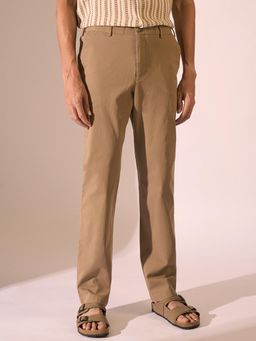 Selected - Brown Slim Fit Chino Pants