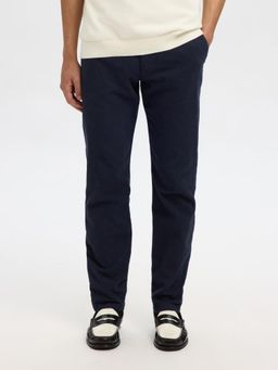 Selected - Men Dark Blue Slim Fit Chino Pants