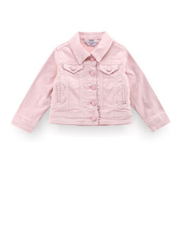 U.S. POLO ASSN. - Girls Solid Twill Denim Jacket
