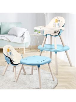 R for Rabbit - Cherry Berry Tusky Blue High Chair