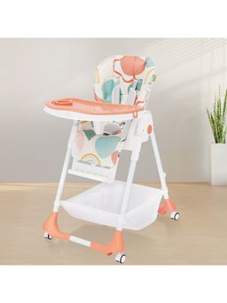 R for Rabbit - Marshmallow Peach High Chair