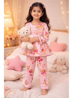 Fairies Forever - Bows And Fruits Night Top With Pant