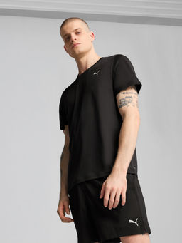 Puma - Black Train All Day Solid Cat Training T-shirt