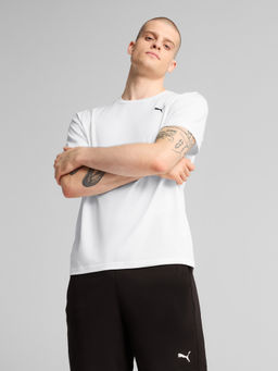 Puma - White Train All Day Solid Cat Training T-shirt