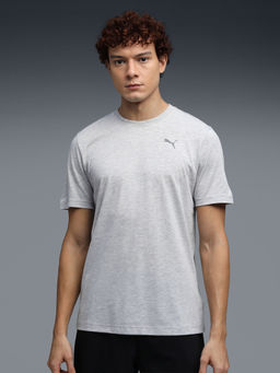 Puma - Grey Graphic Print Training T-shirt
