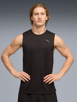 Puma - Black PWRTRAIN Sleeveless Training Tank