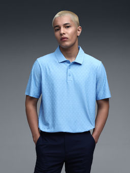 Puma - Blue MATTR Geode Breathable Stretch Golf Polo T-shirt