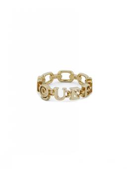 Alexander McQueen - Golden Logo Ring