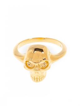 Alexander McQueen - Golden Skull Ring (6.5)