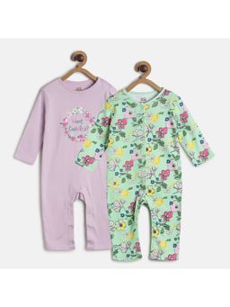 MINI KLUB - Baby Girls Multi Romper (Set of 2)