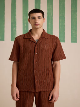 Muvazo - Heir 'Loom Crochet Shirt