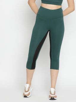 Wear Jukebox - Radiant Leggings High-Rise Crop 18 Green