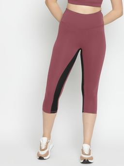 Wear Jukebox - Radiant Leggings High-Rise Crop 18 Rose Gold