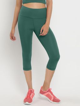 Wear Jukebox - Zen Leggings High-Rise Crop 18 Green
