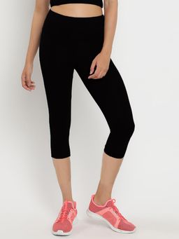 Wear Jukebox - Zen Leggings High-Rise Crop 18 Black