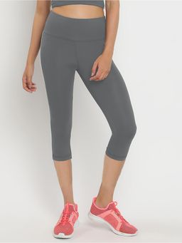 Wear Jukebox - Zen Leggings High-Rise Crop 18 Grey