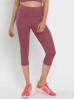 Wear Jukebox - Zen Leggings High-Rise Crop 18 Pink