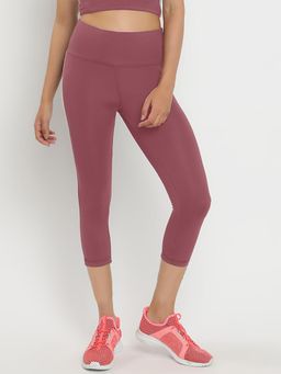 Wear Jukebox - Zen Leggings High-Rise Crop 21 Pink
