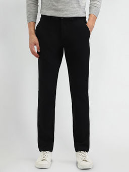Arrow Sports - Solid Black Nylon Trousers