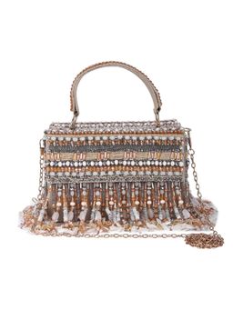 The Purple Sack - Shahiraa Clutch with Detachable Chain