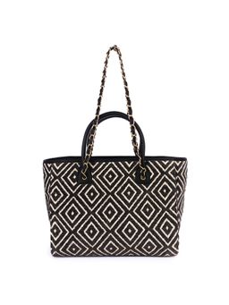 The Purple Sack - Diamond Pattern Tote Bag