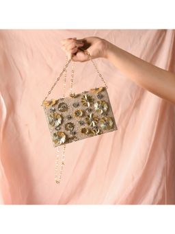 The Purple Sack - Taabir Clutch with Detachable Chain