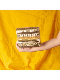 The Purple Sack - Inaayat Clutch with Detachable Chain