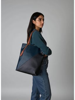 Toteteca - Colorblock Tote Bag