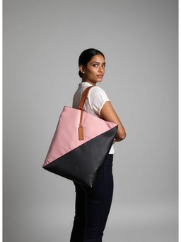 Toteteca - Colorblock Tote Bag