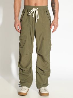SHOWOFF - Edition Men Olive Loose Fit Trouser