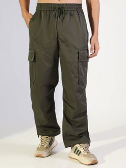 SHOWOFF - Men Grey Relaxed Fit Cargo Pant